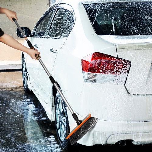 MATCC Long Handle Car Wash Brush with Squeegee Edge 10 MATCC Long Handle Car Wash Brush with Squeegee Edge 10